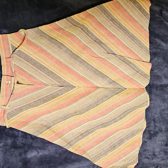Vintage Zayre's Patterned Multicolor Skirt - Picture 3 of 3